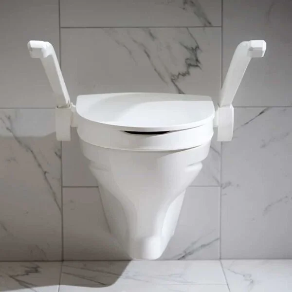 ⁦הגבהה לאסלה עם ידיות גובה 10 ס"מ פרמיום | My Loo⁩ – תמונה ⁦5⁩