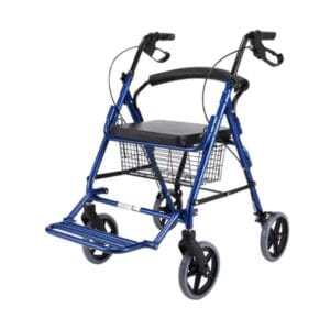 רולטור אלומיניום שהופך לכסא העברה | Navy Deluxe