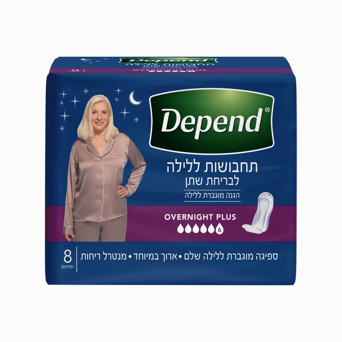 פד דיפנד אוברנייט פלוס OVERNIGHT PLUS
