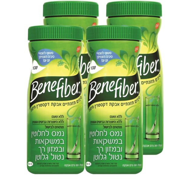 בנפייבר סיבים תזונתיים רביעיה = Benefiber