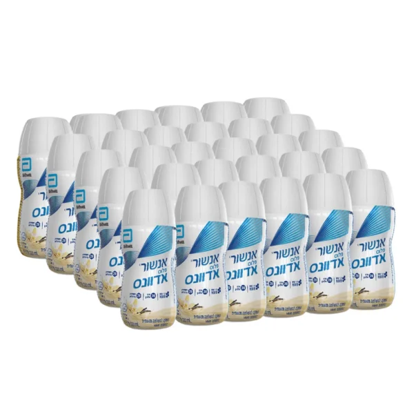⁦אנשור פלוס אדוונס בטעם וניל - Ensure plus advance Abbot⁩ – תמונה ⁦2⁩