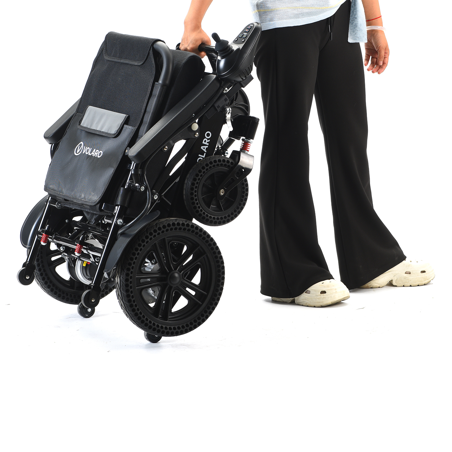 כיסא גלגלים חשמלי מתקפל אוטומטית | VOLARO V1 10 כיסא גלגלים חשמלי מתקפל אוטומטית | VOLARO V1 – תמונה 10