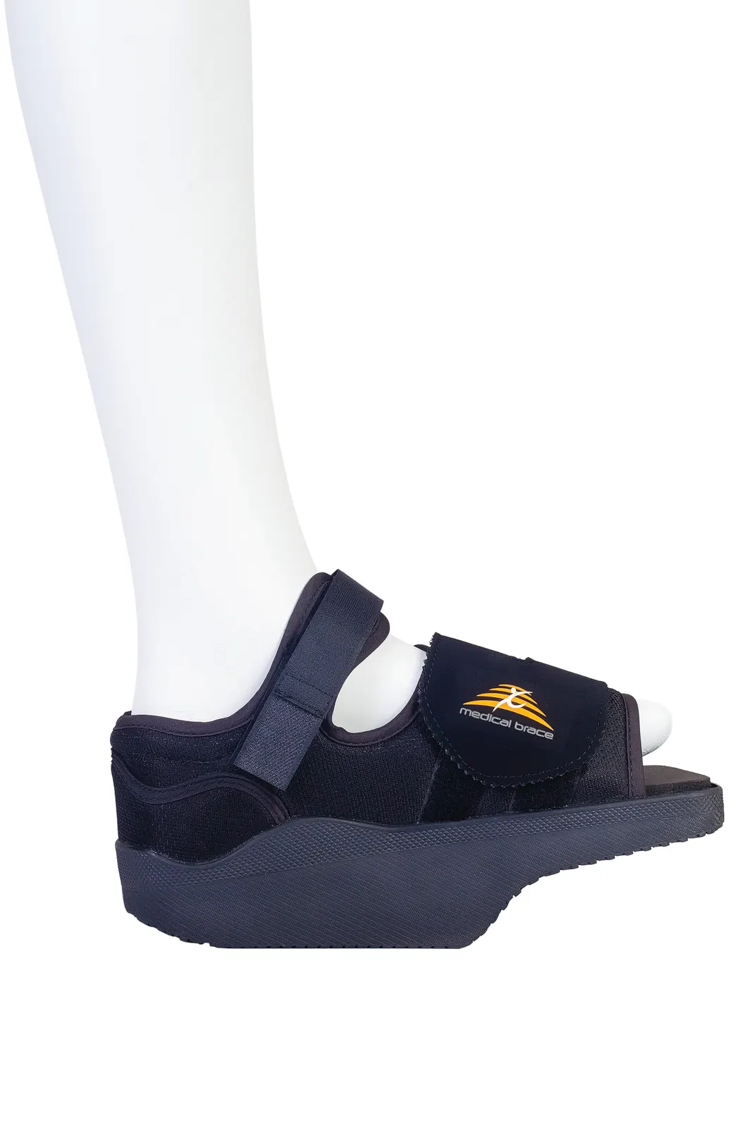 נעל לאחר ניתוח עם עקב גבוה Medical Brace 1 נעל לאחר ניתוח עם עקב גבוה Medical Brace