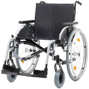 כיסא גלגלים Optima XL מבית B+B גרמניה | רוחב מושב 51–58 ס״מ | עומק מושב מתכוונן