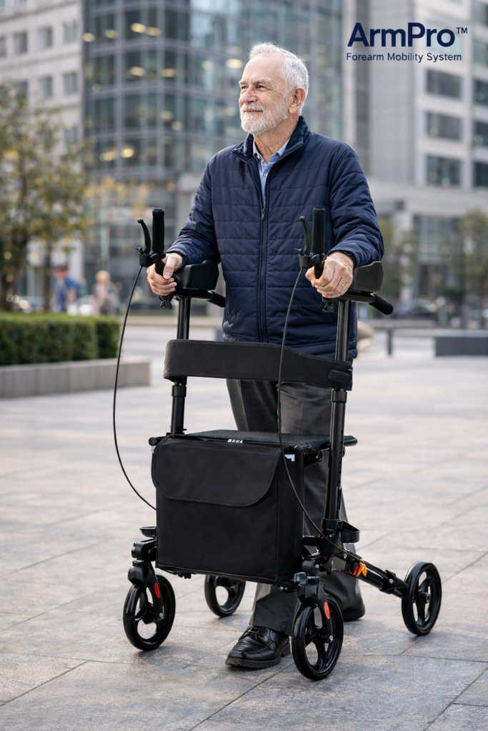 רולטור אמות טלסקופי - armpro בשימוש