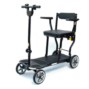 קלנועית 4 גלגלים מתקפלת קלת משקל 11 ק״ג eFOLDi Compass | אנגליה