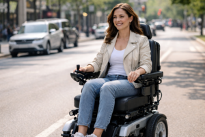 כסא גלגלים חשמלי מעוצב וקל