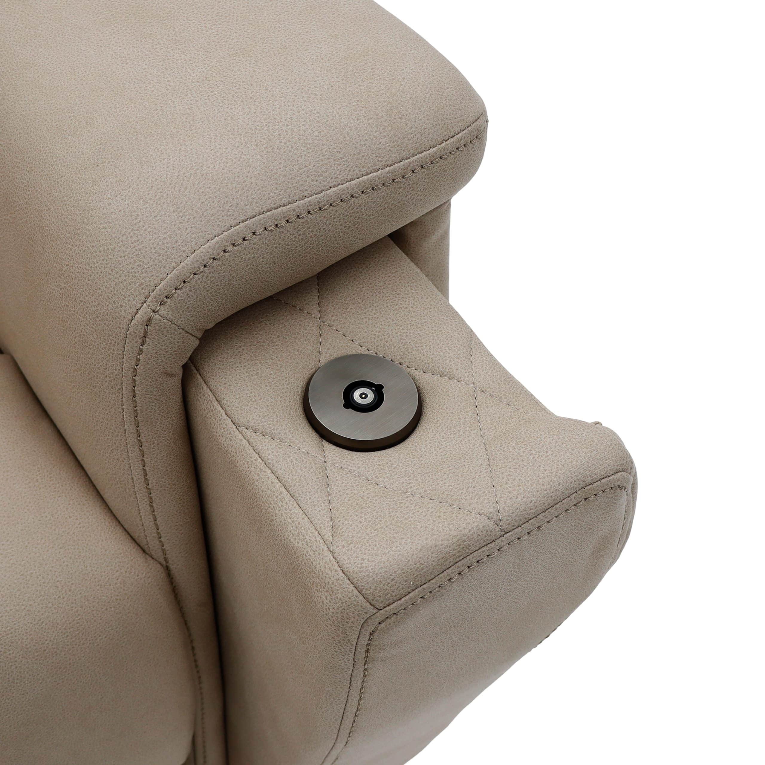 כורסת קימה חשמלית יוקרתית | קפוצינו | דגם LUXURY 8 כורסת קימה חשמלית יוקרתית | קפוצינו | דגם LUXURY – תמונה 8