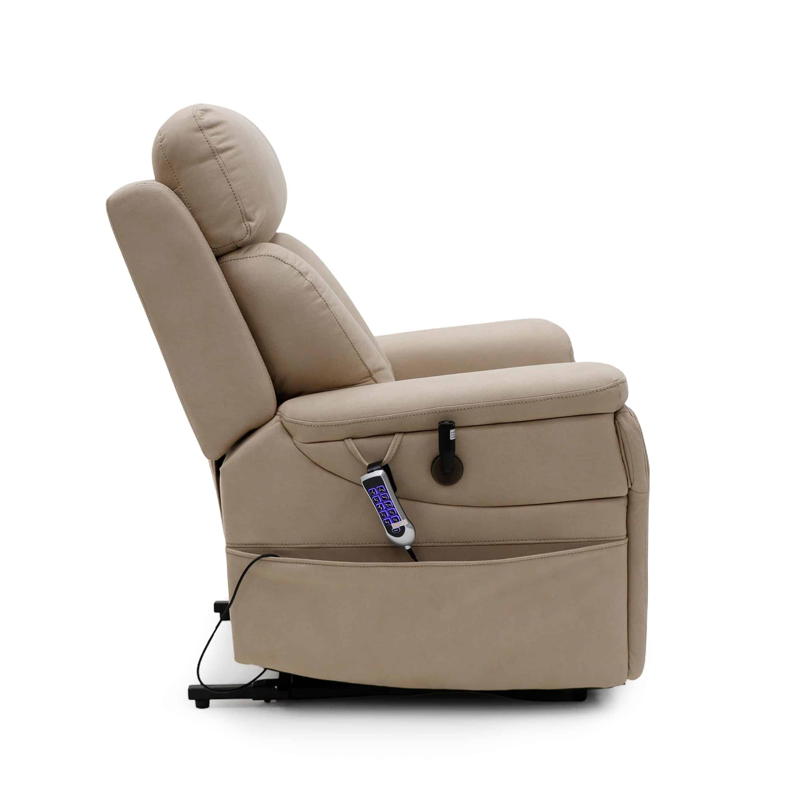 כורסת קימה חשמלית יוקרתית | קפוצינו | דגם LUXURY 9 כורסת קימה חשמלית יוקרתית | קפוצינו | דגם LUXURY – תמונה 9