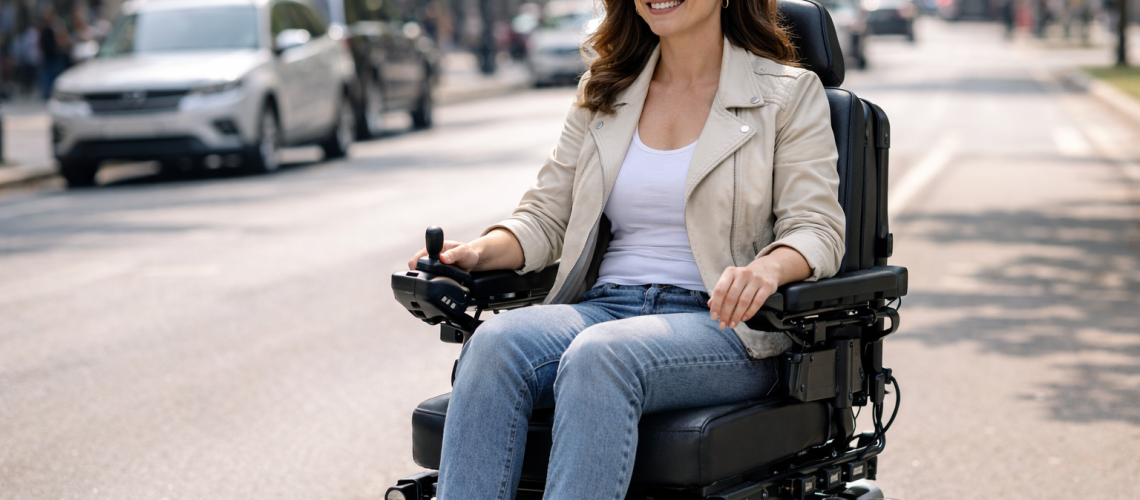 כסא גלגלים חשמלי מעוצב וקל