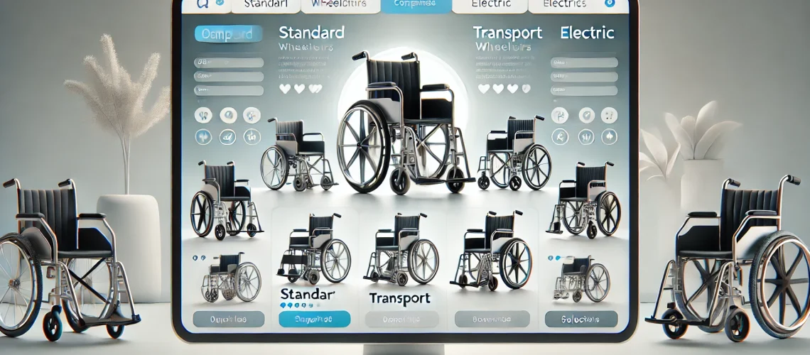 השוואת כסאות גלגלים