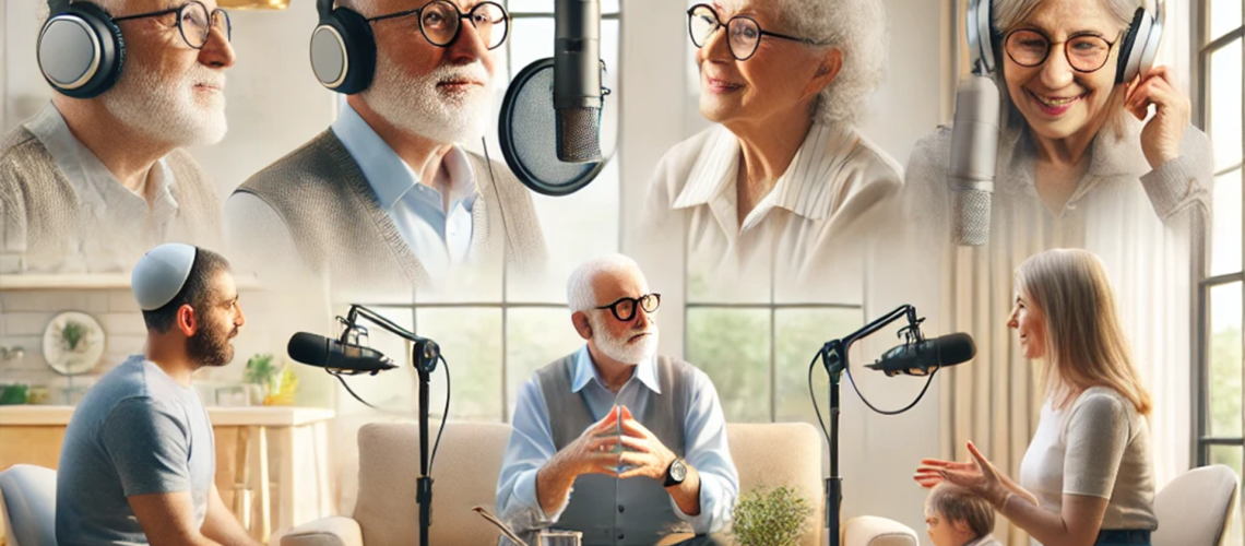 פודקאסט על איכות חיים בגיל המבוגר